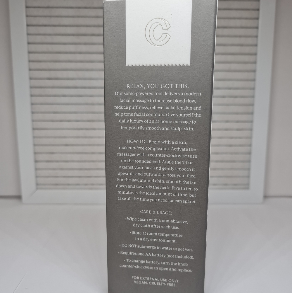 Complex Culture: Sonic T-Bar Facial Massager -BNIB! - Picture 3 of 6